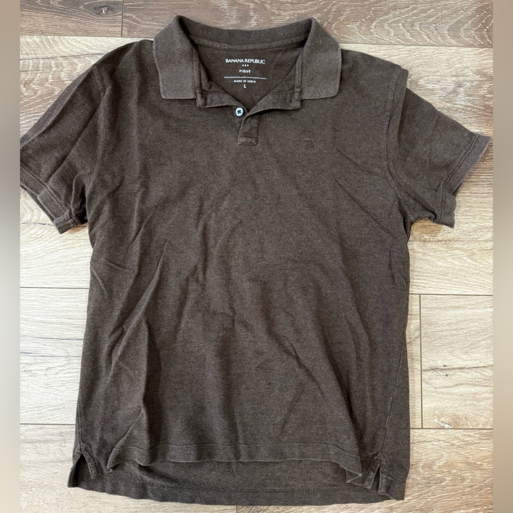 Men’s Banana Republic Factory Monogram Pique Polo